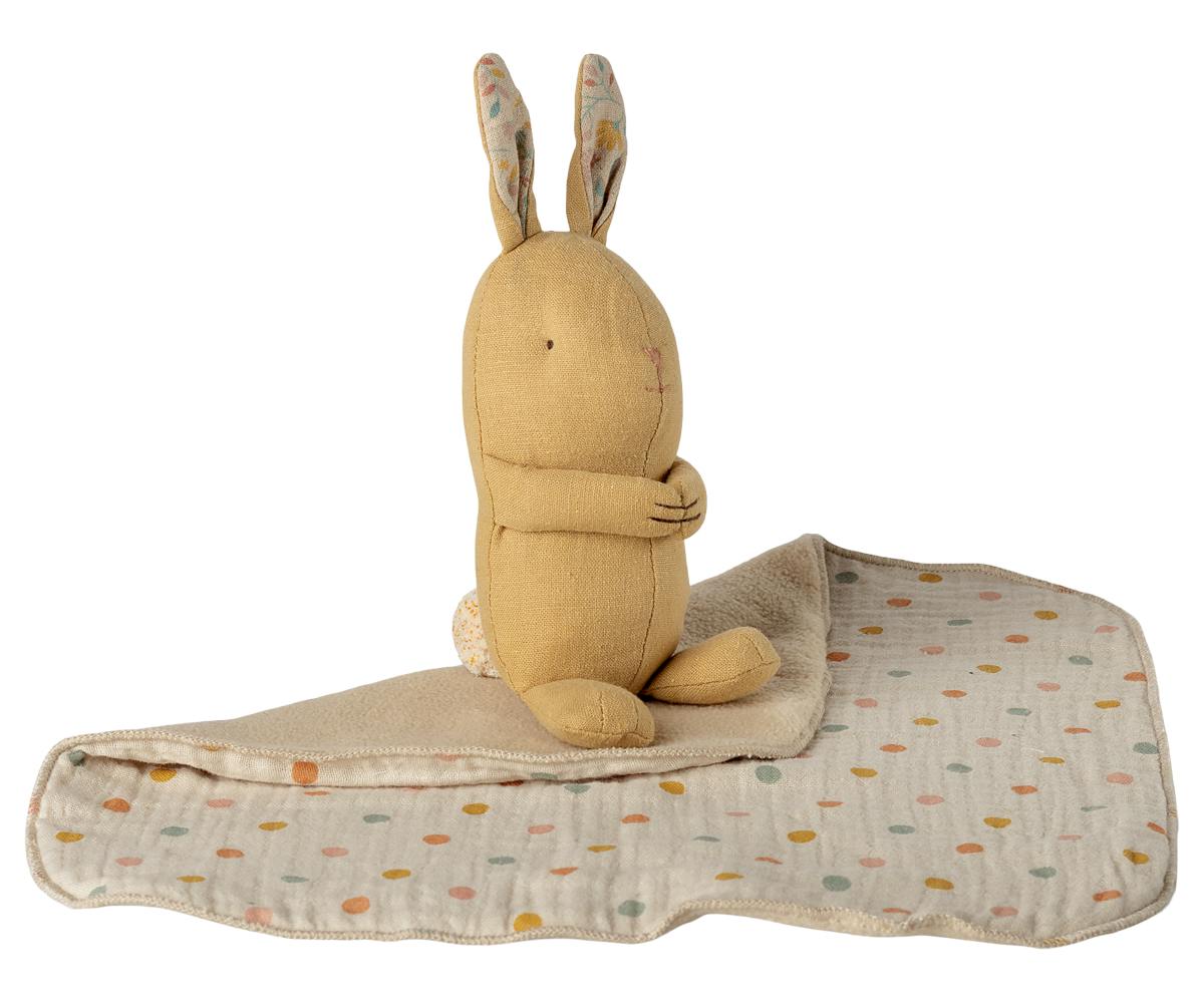 Lullaby friends, Bunny, Mini - Cream yellow