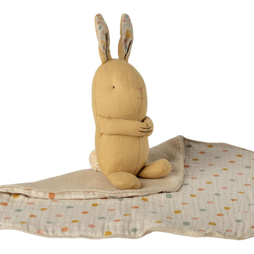 Lullaby friends, Bunny, Mini - Cream yellow
