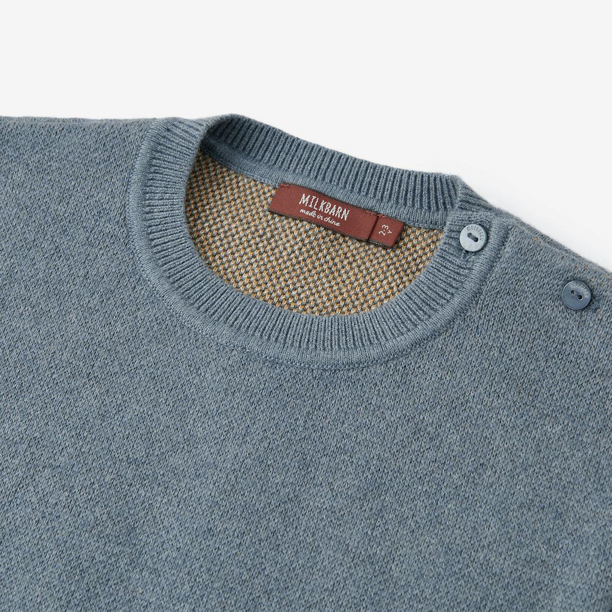 Family Knitted Birdseye Jacquard Sweater