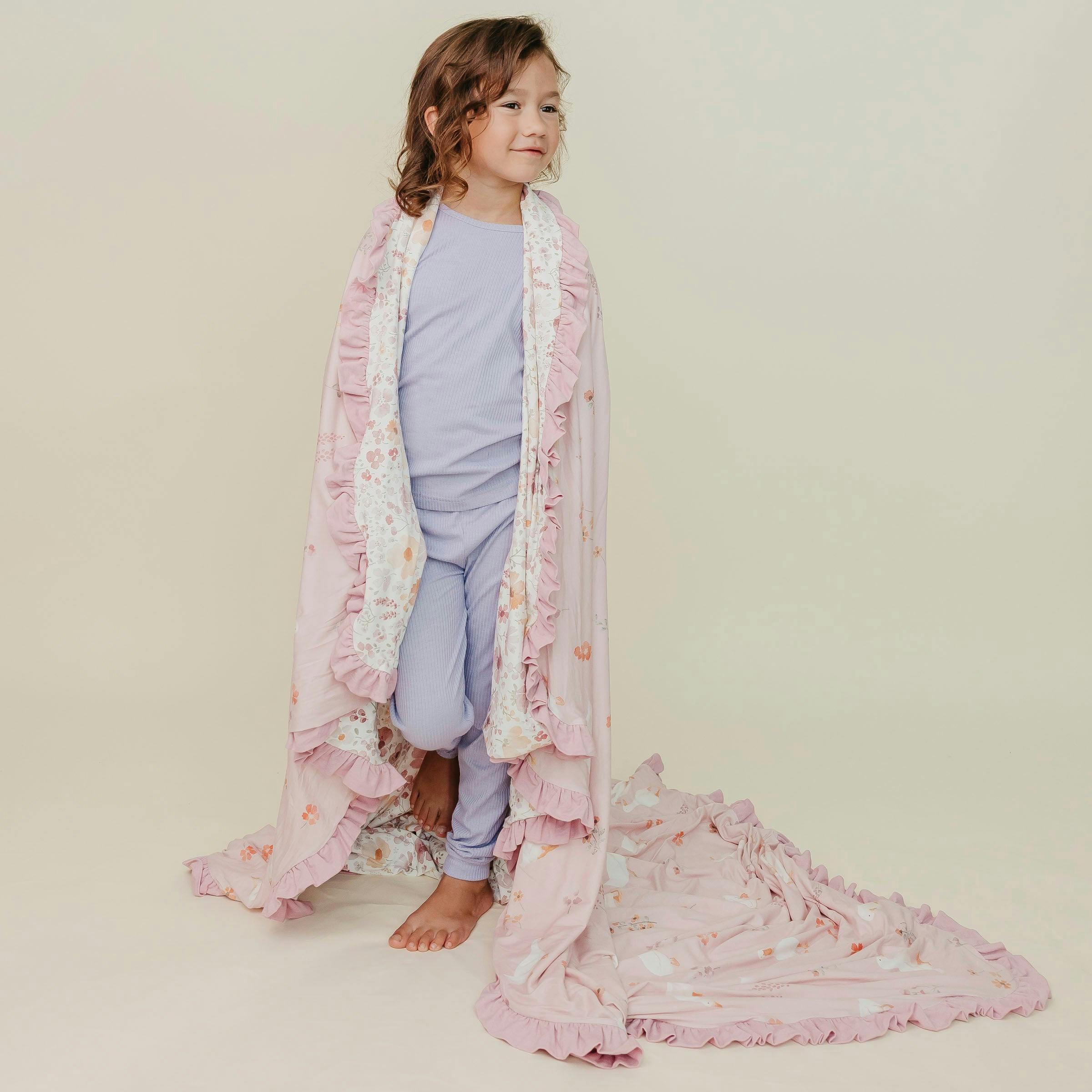 Ruffled Jumbo Quilt - Gigi