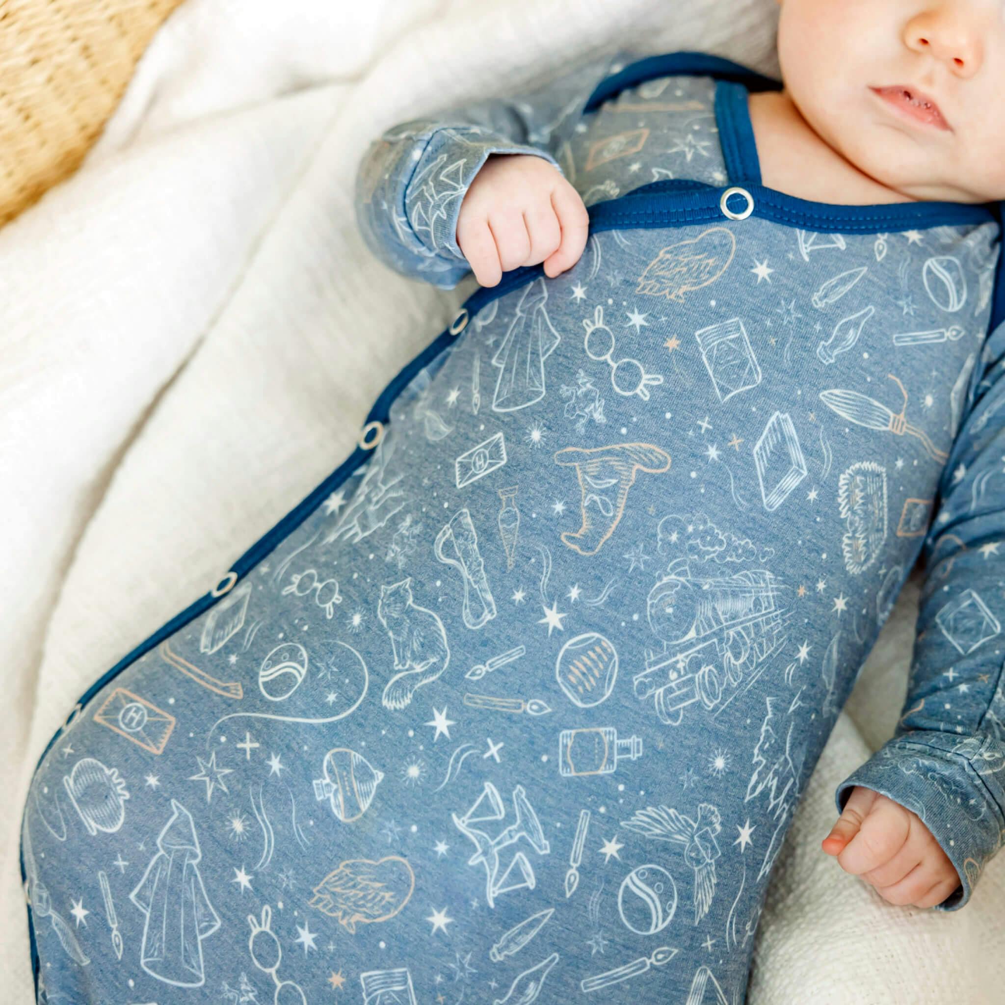 Newborn Knotted Gown - Hogwarts