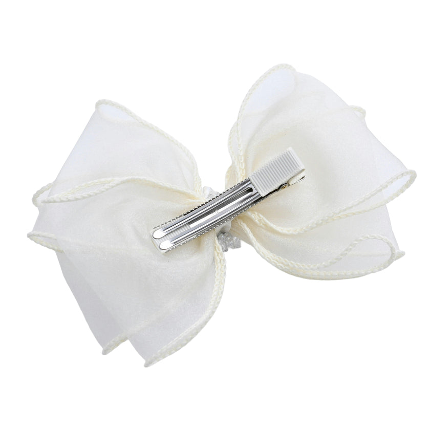 Multicolor Crystal Accent Bow Set