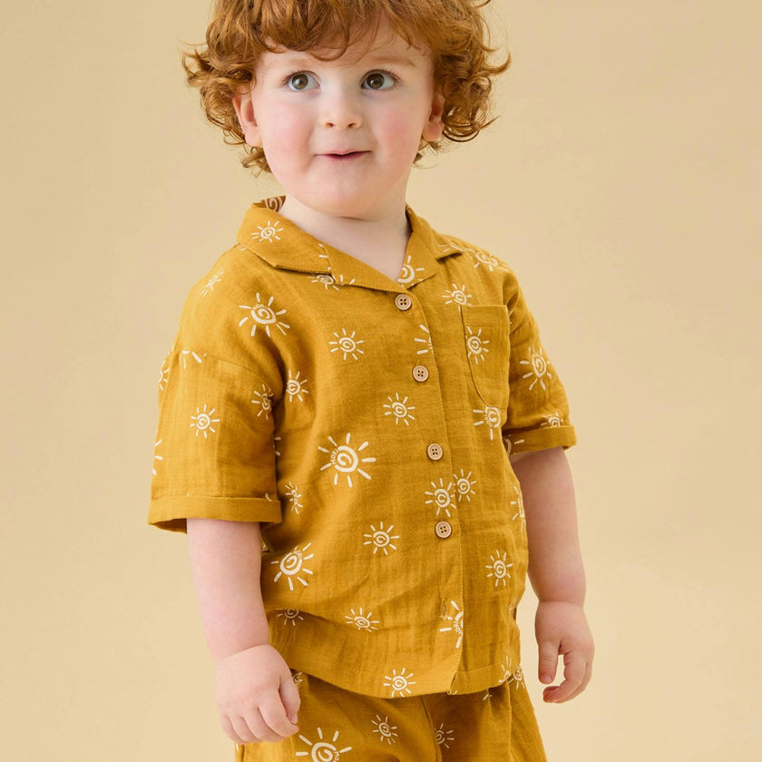 Sunshine Muslin Shirt