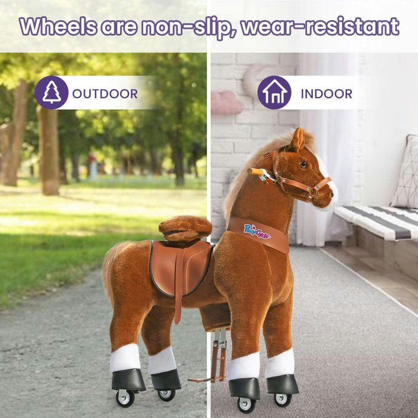 Model U® Horse Ride-On Toy Age 7+ – Brown