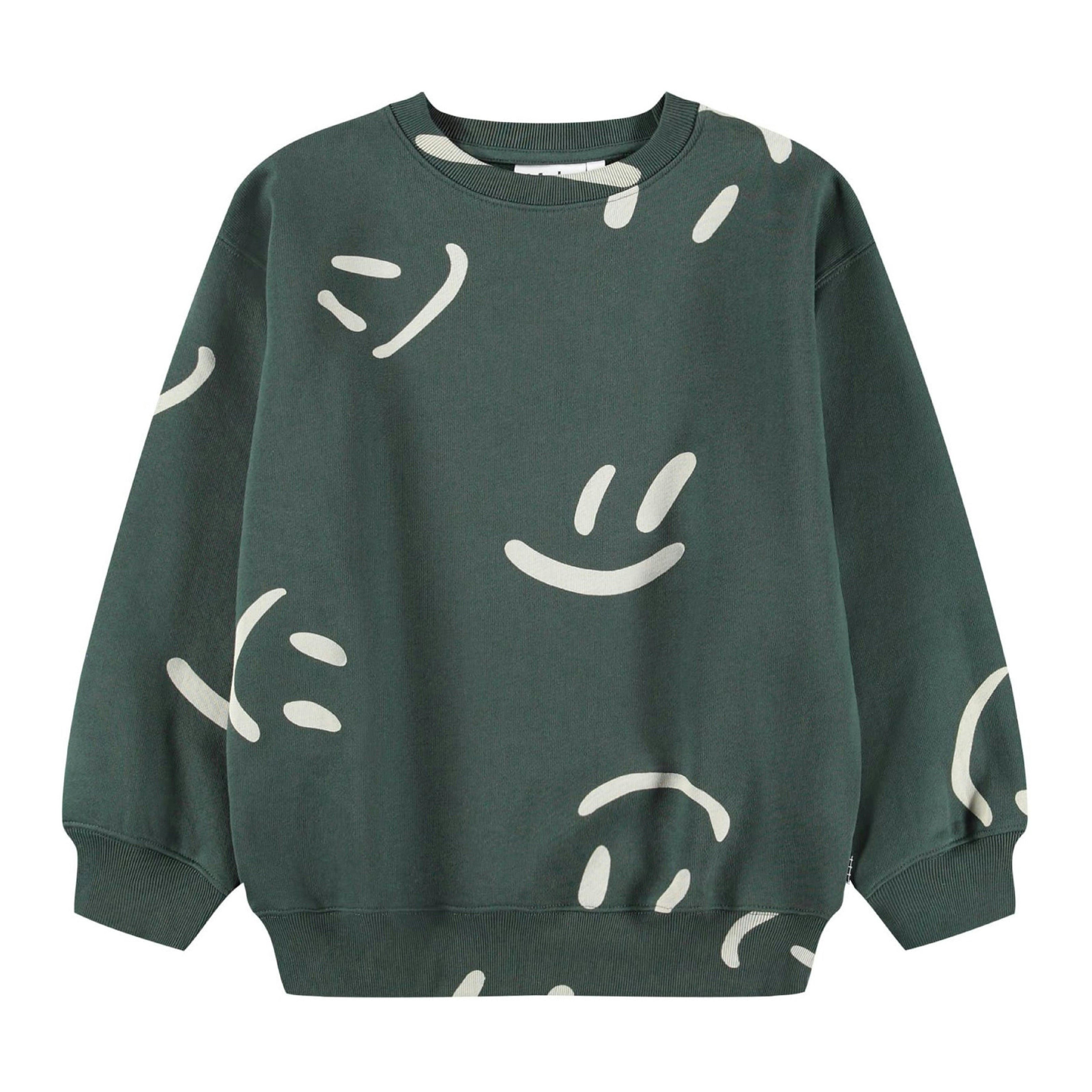 Molo Monti Big Smiles Taxus Sweatshirt