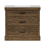 Teamson Home Donovan 36" Single Bathroom Vanity with Two Drawers