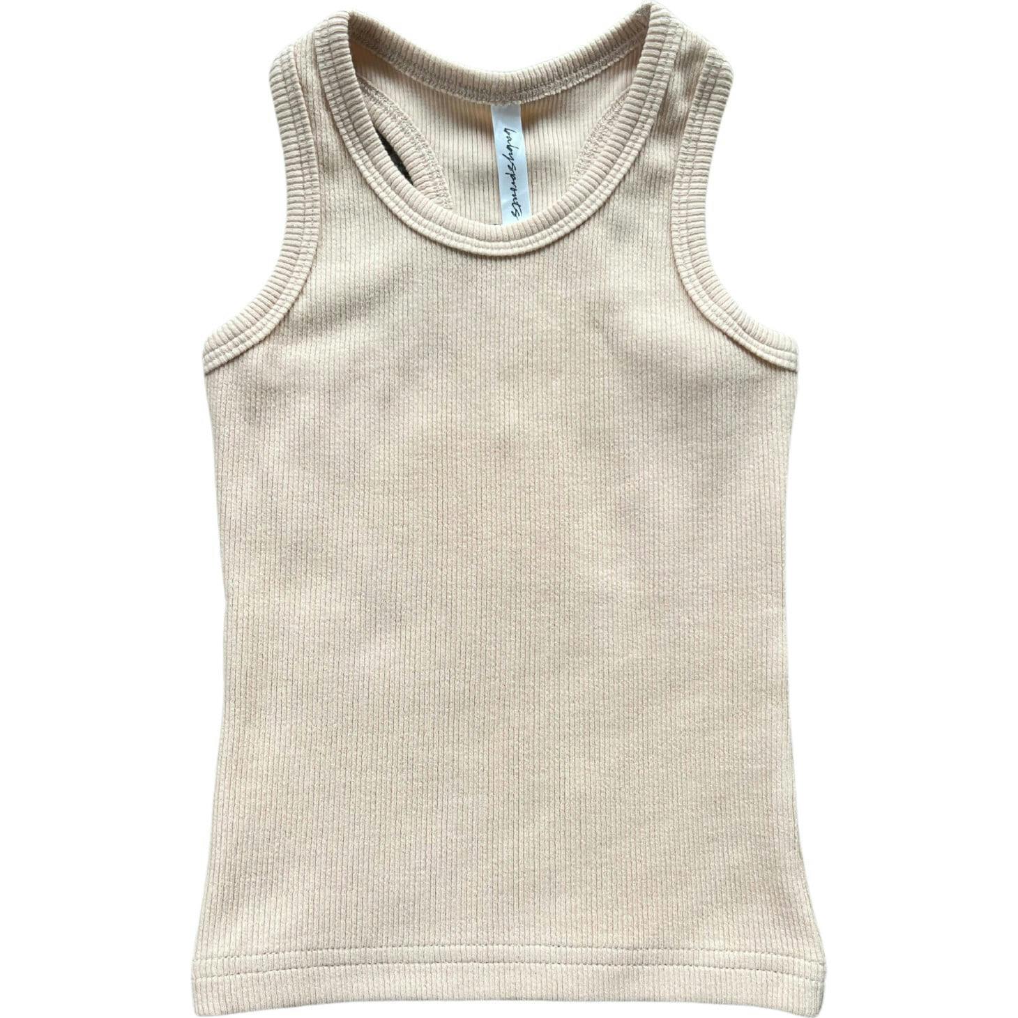 Ribbed Tank Hazelnut