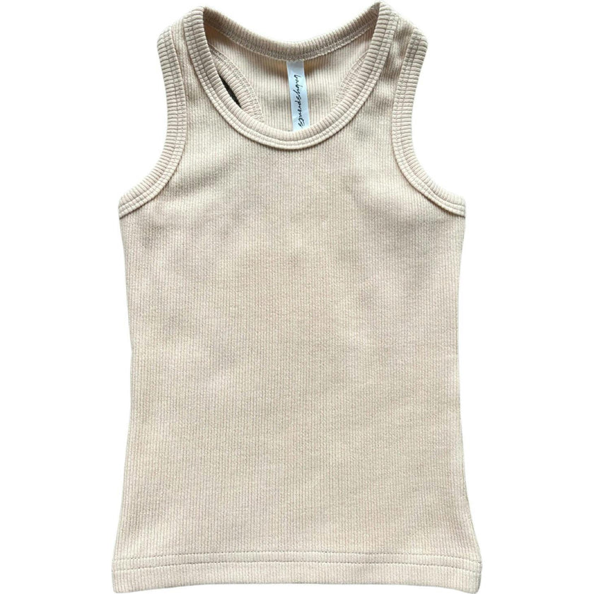 Ribbed Tank Hazelnut