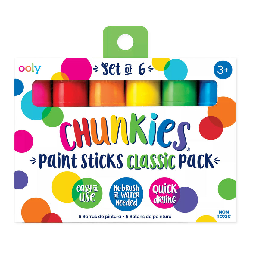 Chunkies Paint Sticks - Classic - Set of 6