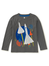 Space Ace Graphic Tee, Thunder