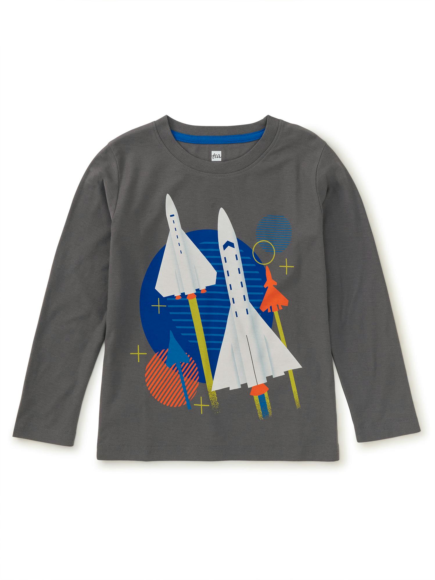Space Ace Graphic Tee, Thunder
