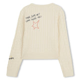 ZADIG & VOLTAIRE Embroidered Soft Cardigan - Off White