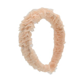 Multicolored Tulle Ruffle Headband