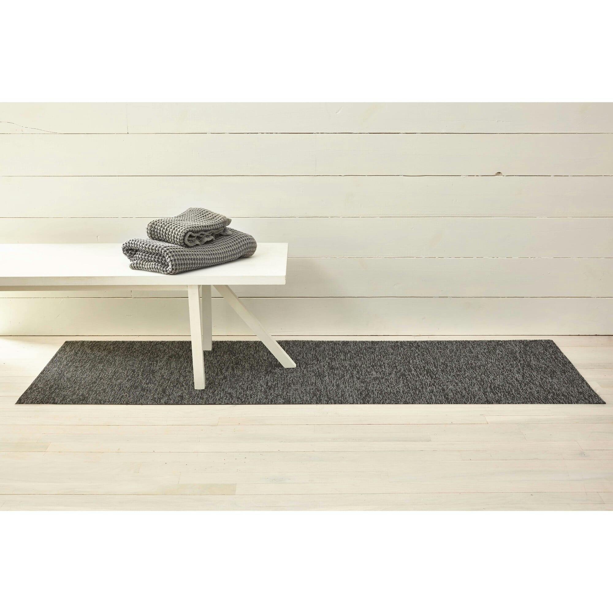 Heathered Shag Floor Mat, Grey