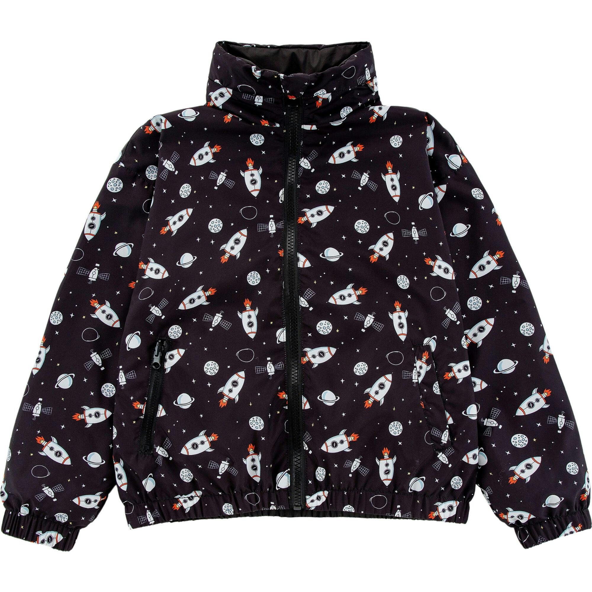 Max Reversible Rain Jacket Windbreaker, Spaceships