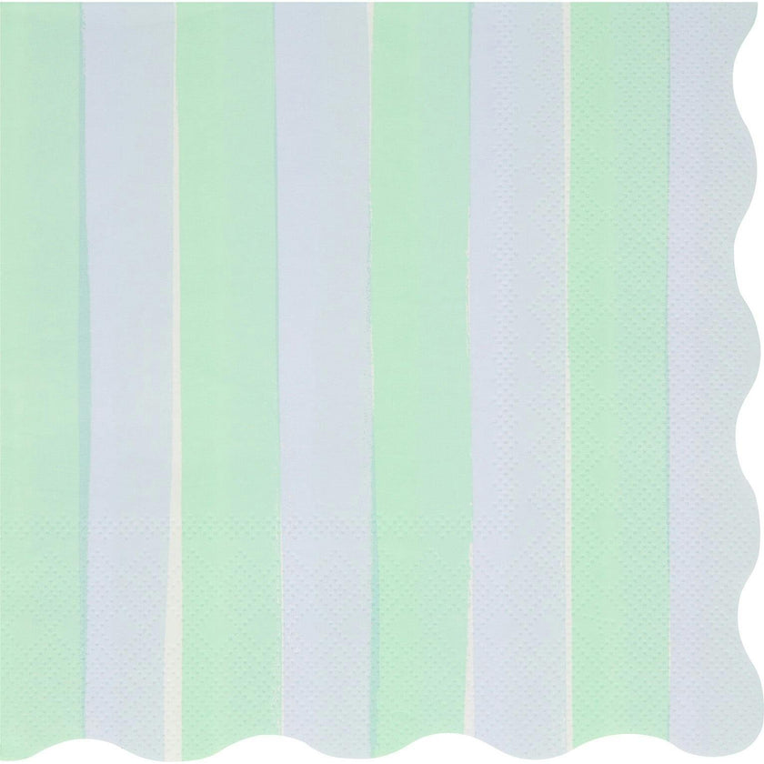 Pastel Stripe Large Napkins