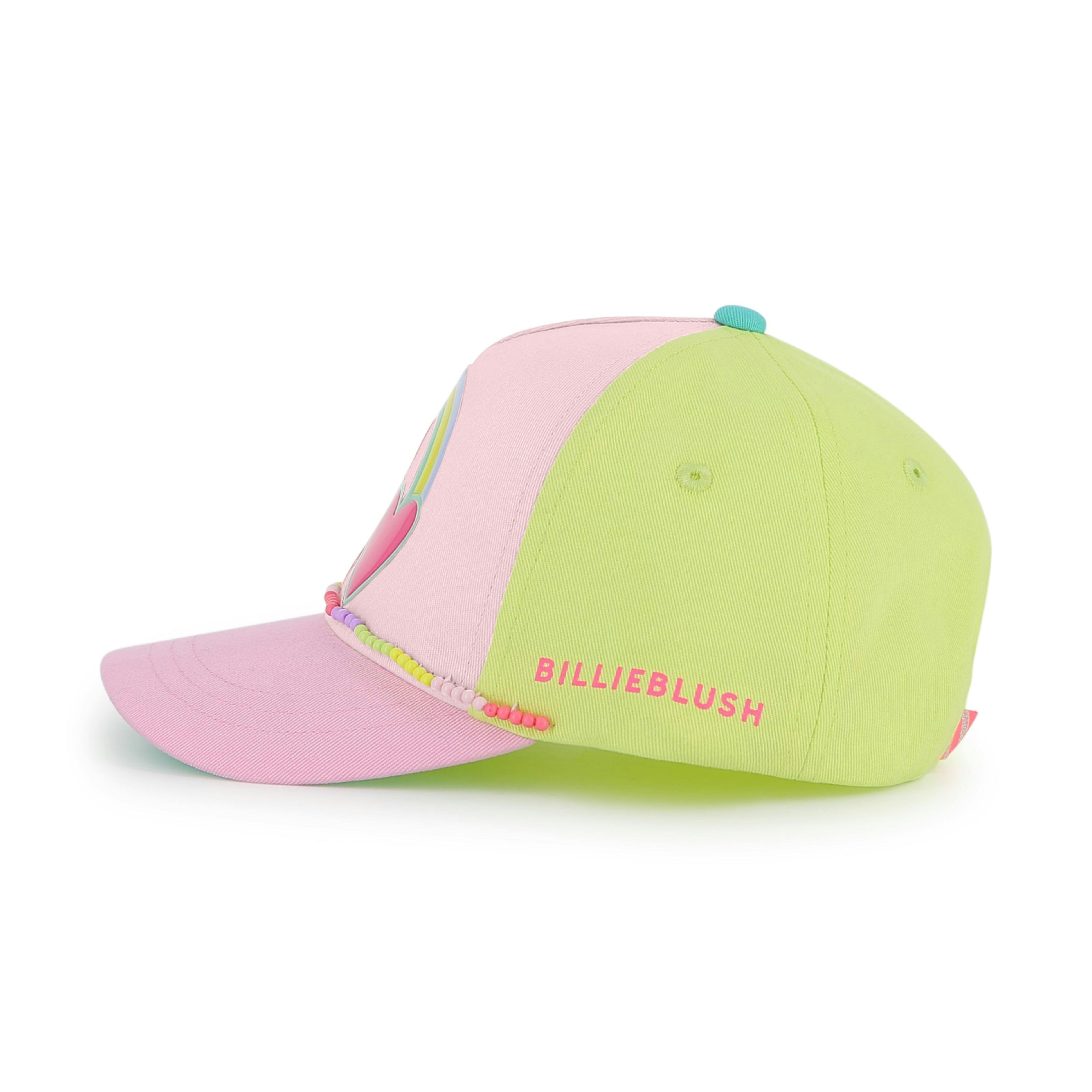 Multicolored Pastel Heart Cap