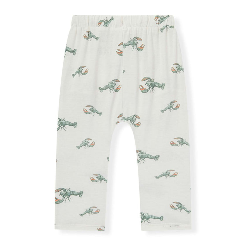 Mint Lobster Luxe Stretch Jogger Pants
