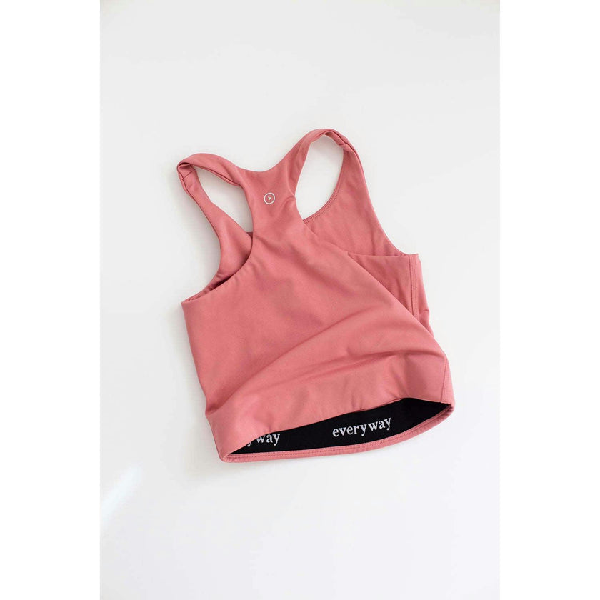 Longline Crop, Pink