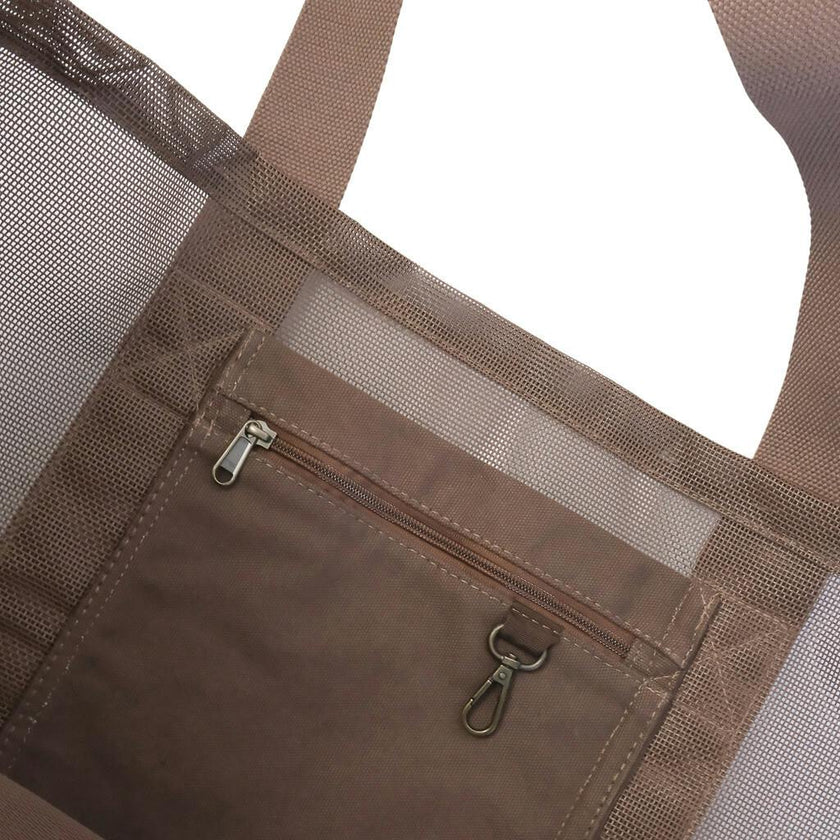Beach Hauler™ Mesh Beach Bag - Espresso