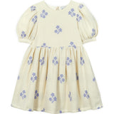 Mipounet SS26 Sandrine, Dress Ecru Blue