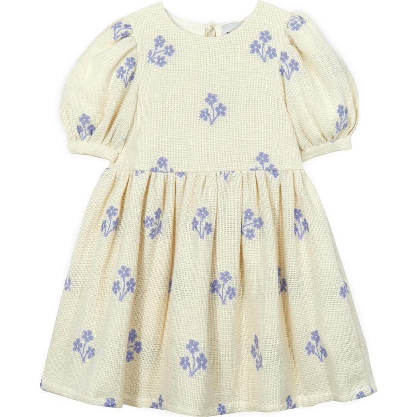 Mipounet SS26 Sandrine, Dress Ecru Blue