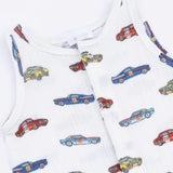 Race Cars - Sleeveless Shortie Romper