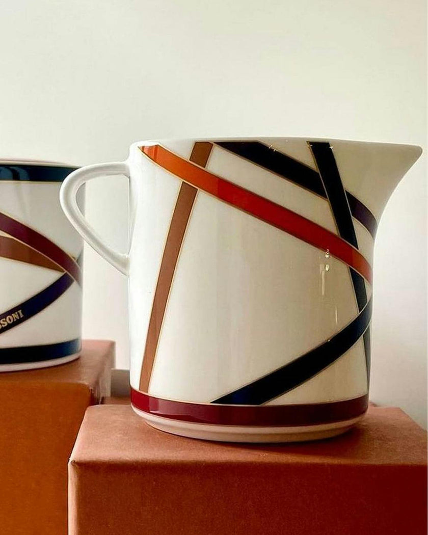 Creamer NASTRI  Multicolor diam. 3.5", H 3.3"