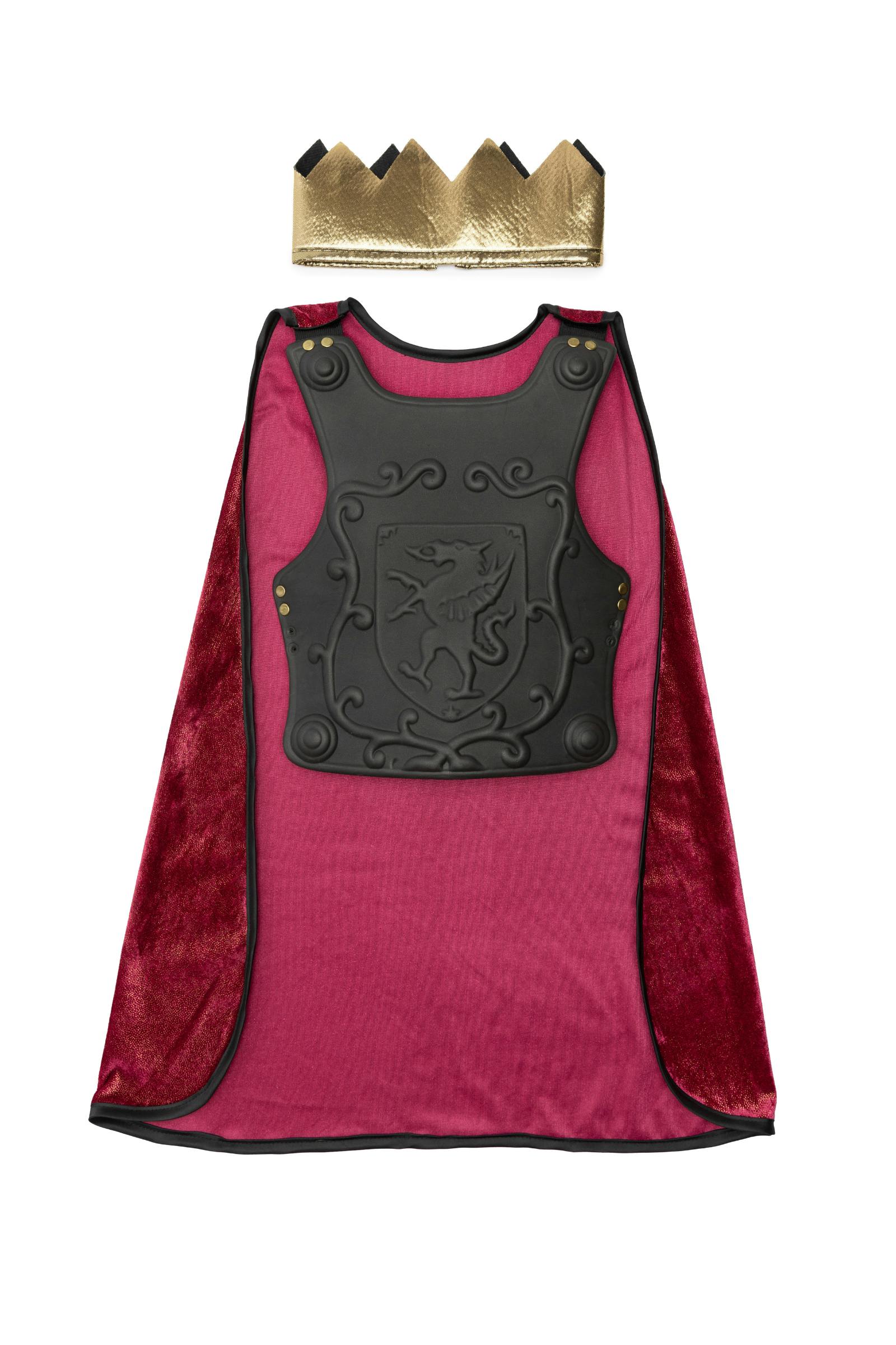 Legendary Knight Cape, Chest Plate & Crown