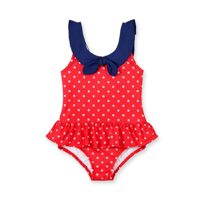 Polka Dot Sailor Swimsuit