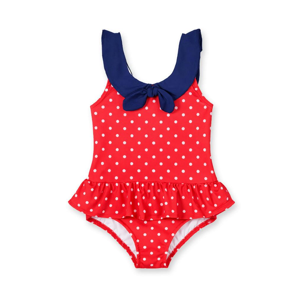 Polka Dot Sailor Swimsuit