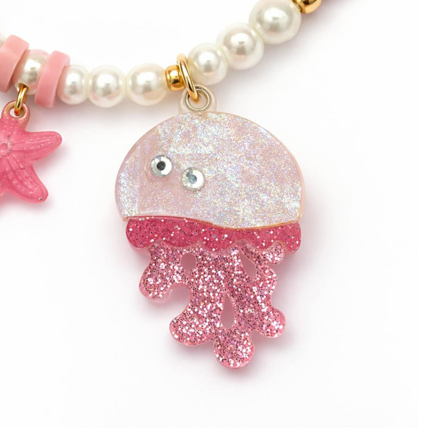 Jellyfish Pink Necklace -SUM