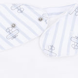 Airplane Stripe - Bandana Bib
