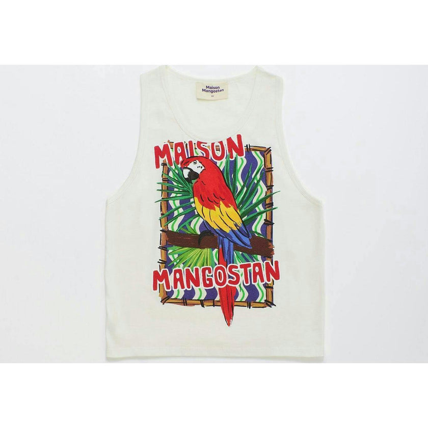 LOROS TANK TOP CLOUDY WHITE
