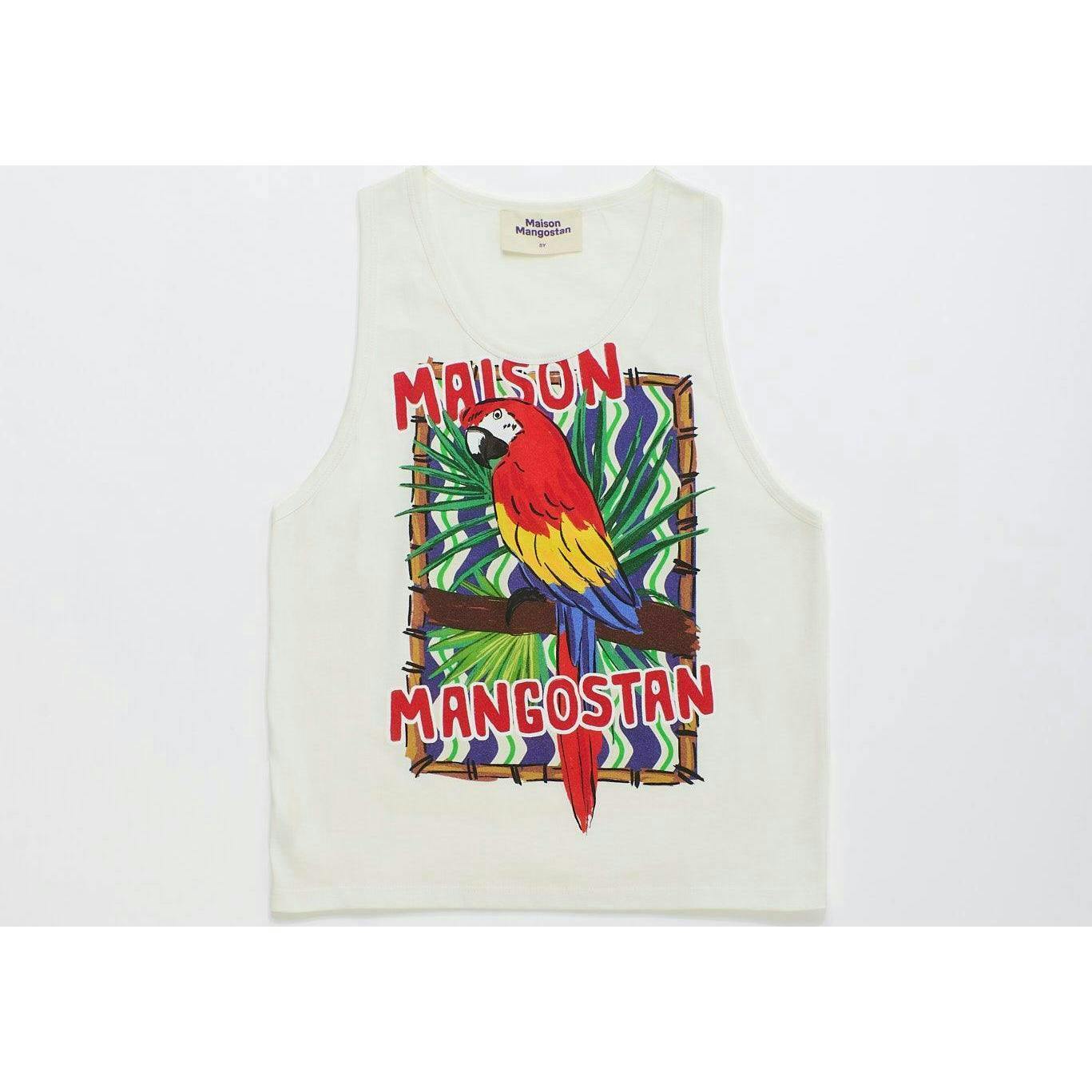 LOROS TANK TOP CLOUDY WHITE