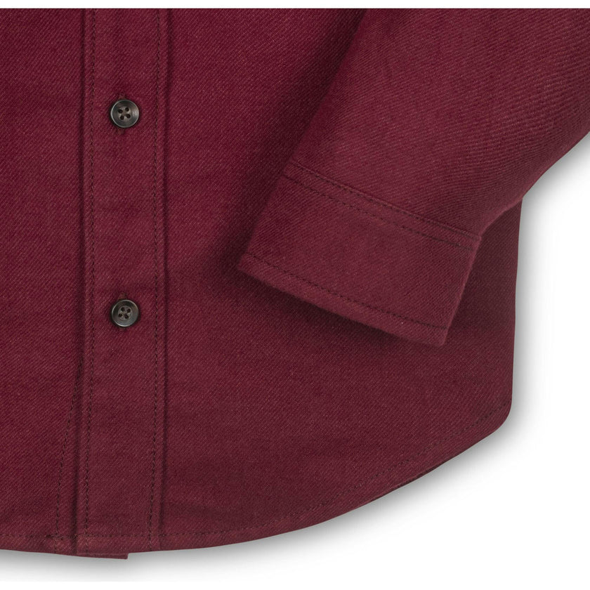 Organic Long Sleeve Flannel Button Down Shirt
