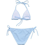 Seaside Gingham Teen Triangle Bikini