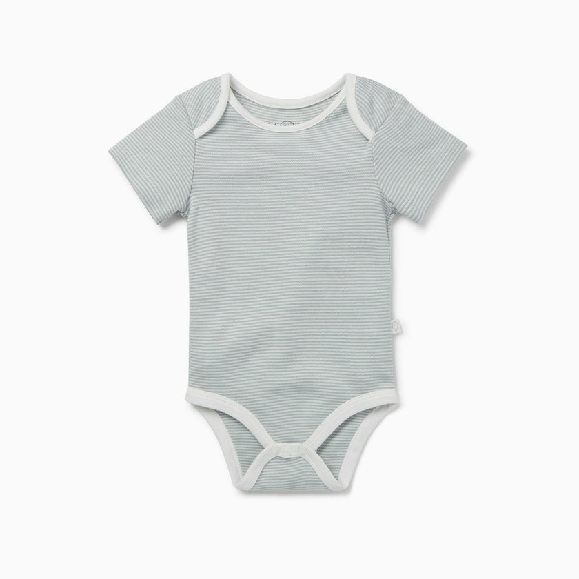 Short Sleeve Bodysuit - White