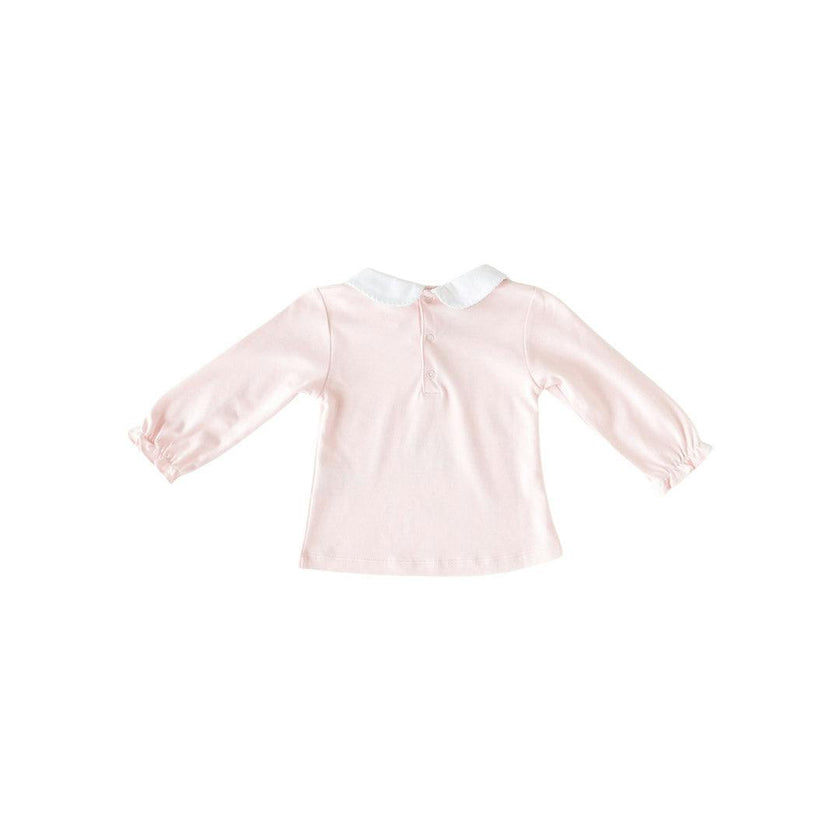 Peach Peter Pan Top