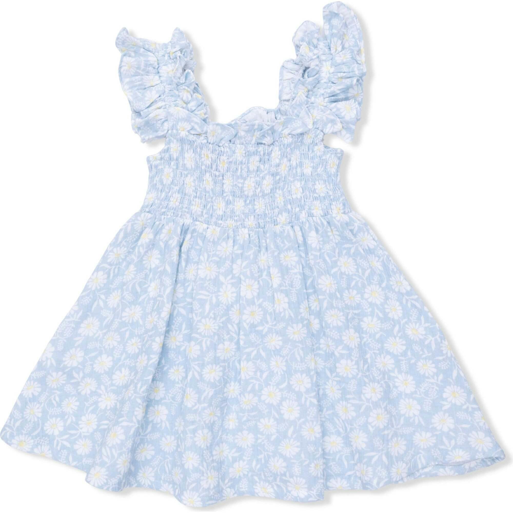 Western Daisies - Smocked Sundress with Bloomer