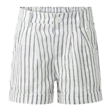 Stripe Linen Shorts
