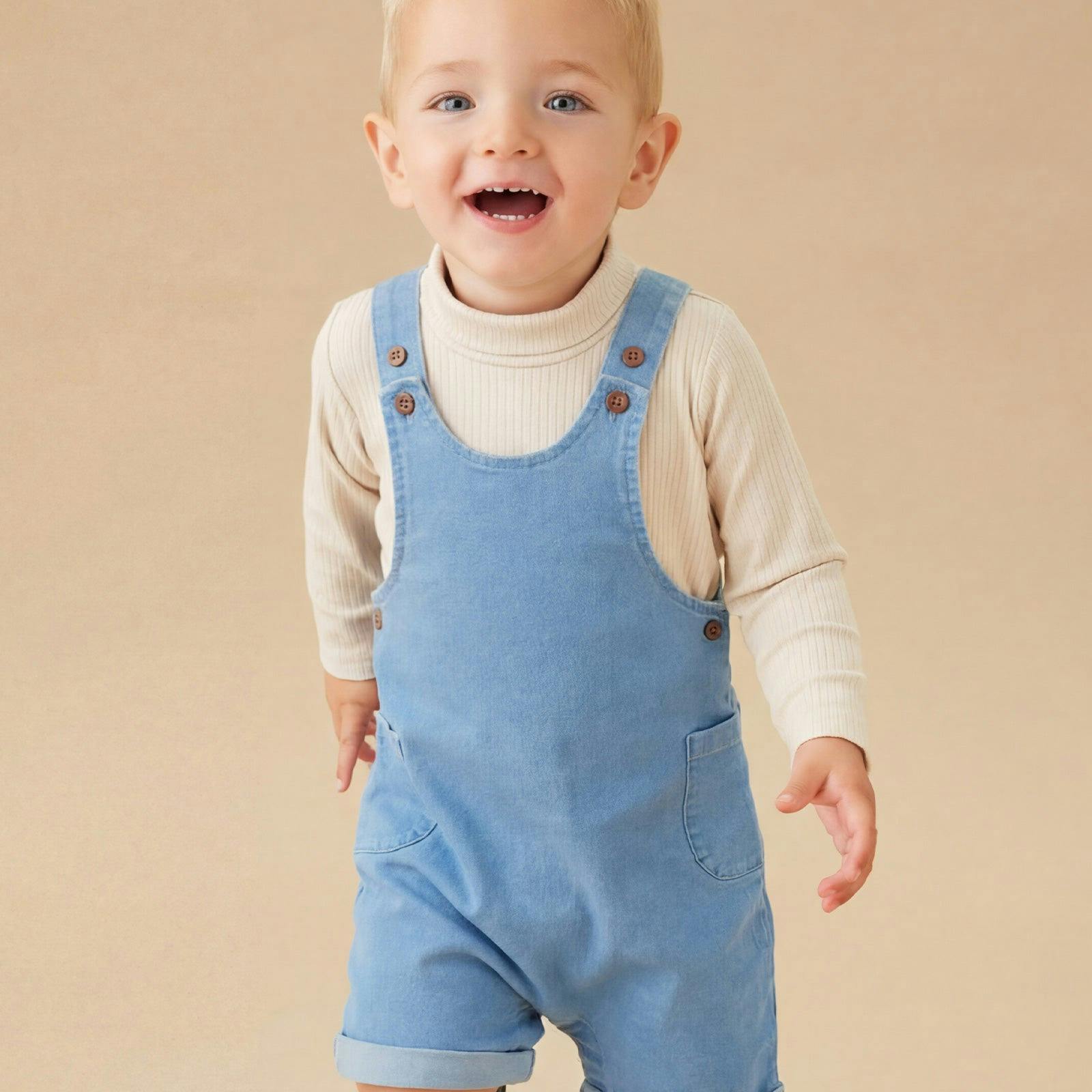 Everyday Denim Overalls