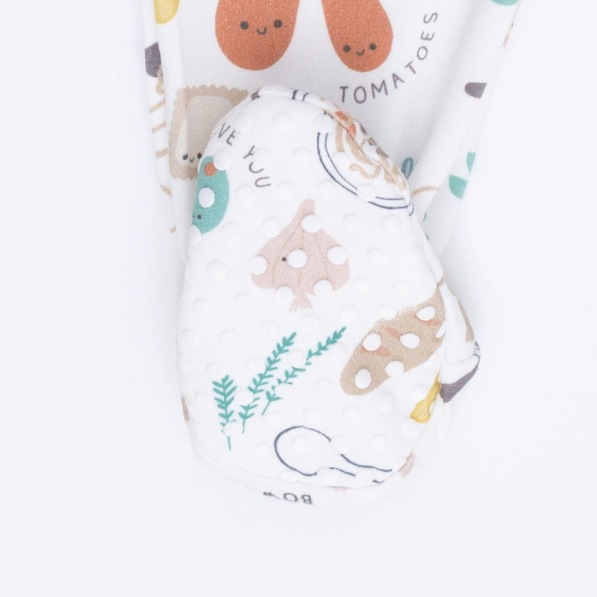 Pasta Lovers - 2 Way Zipper Footie