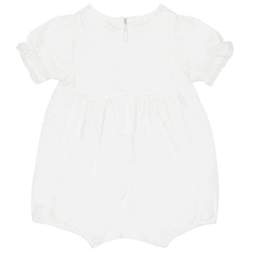 TARTINE ET CHOCOLAT Sweet Lace Romper - Nacre