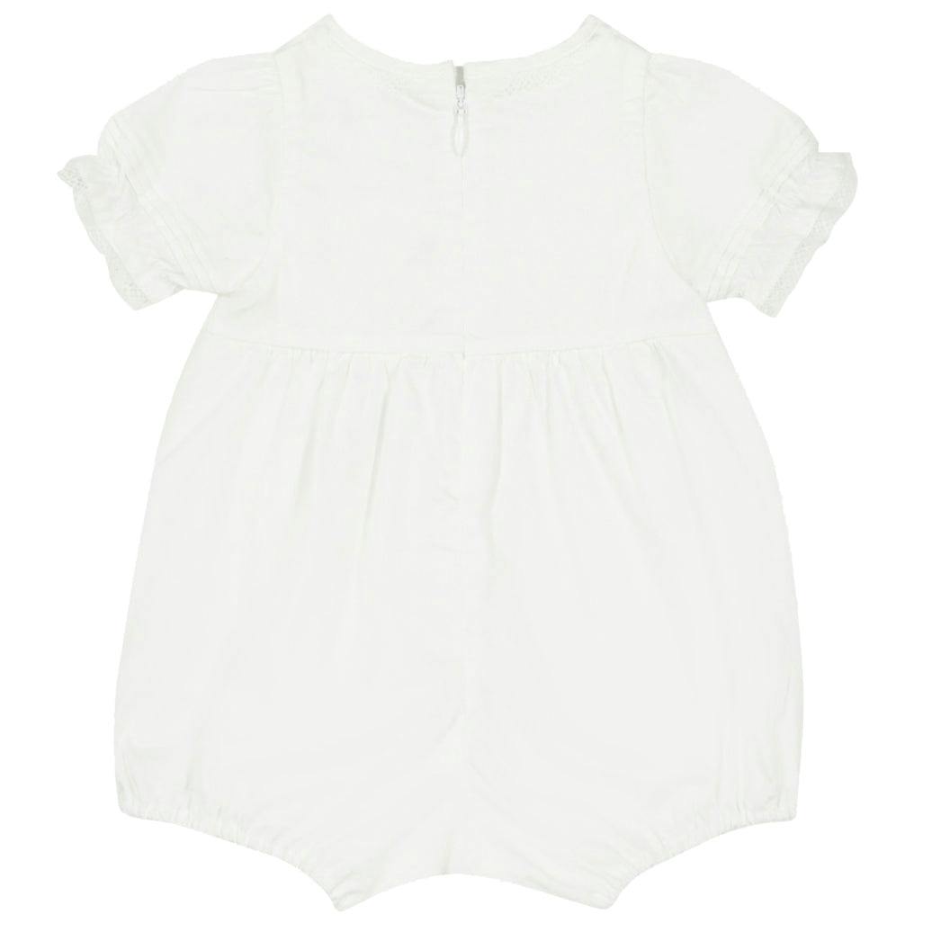 TARTINE ET CHOCOLAT Sweet Lace Romper - Nacre