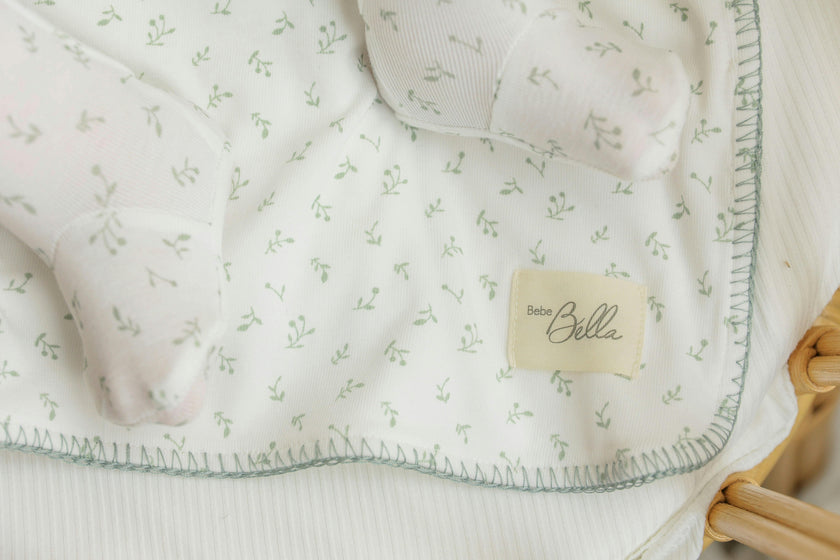 Branch Print Blanket