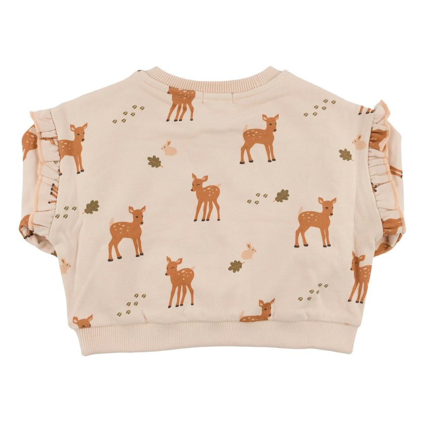 Print Slouch Sweatshirt