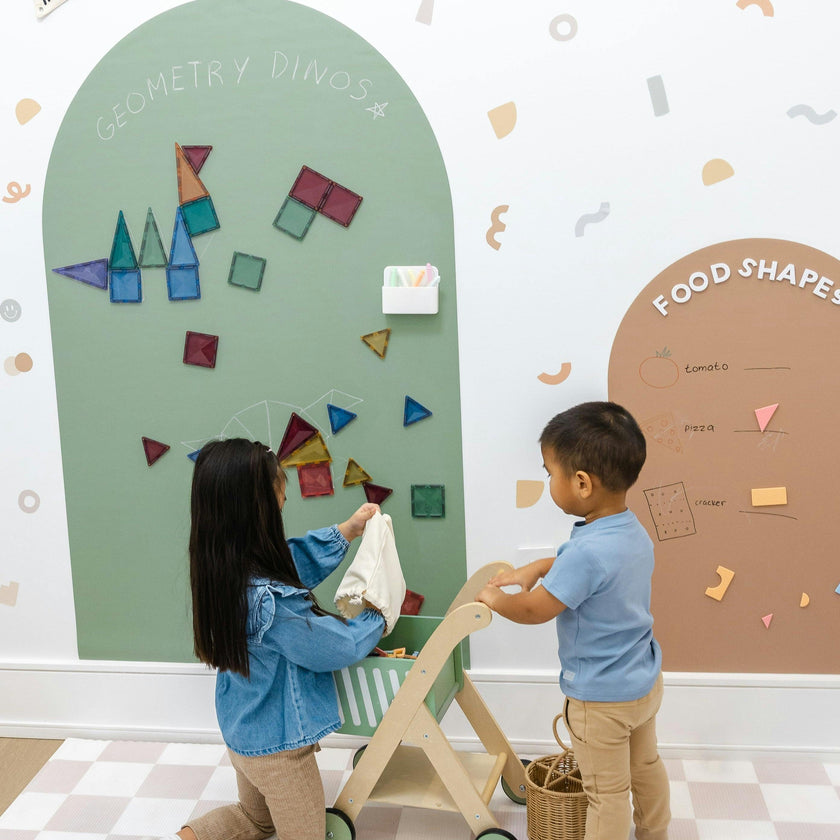 JUMBO Magic Playwall - Arch Magnetic Wall Decal for Kids