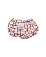 Swim Bloomer in Red Thacker Plaid