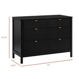Babyletto Bondi 6-Drawer Assembled Dresser